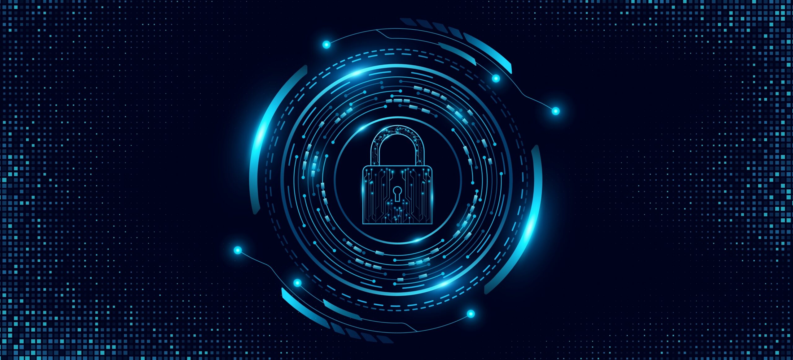 Cybersecurity digital icon