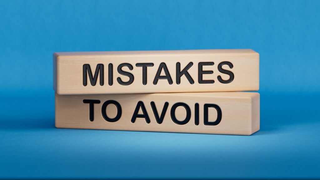 common business mistakes to make