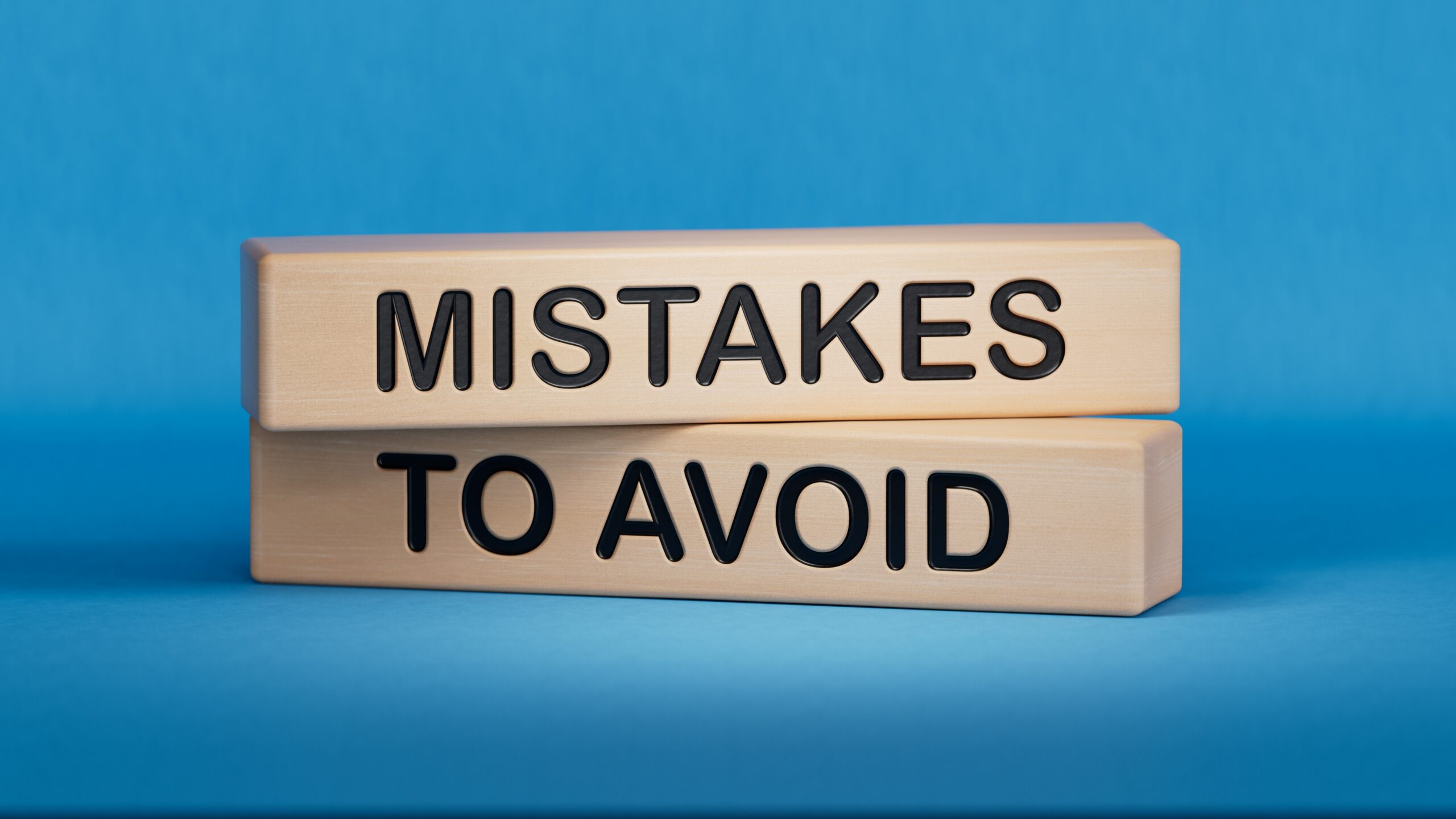 common business mistakes to make